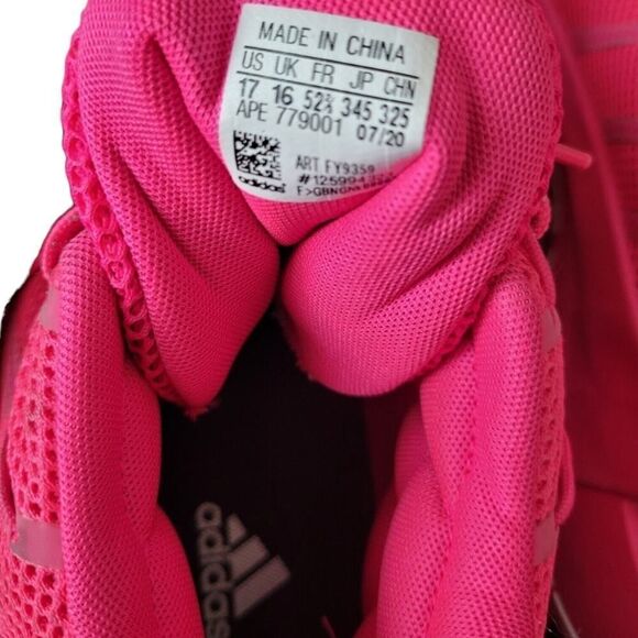 Adidas Dame 7 I Am My Own Fan Team Shock Pink Sneaker Shoe ART FY9359 SZ 17 - Picture 8 of 8
